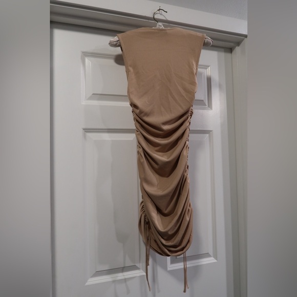 Topshop Ruched Mini Dress - Picture 2 of 4